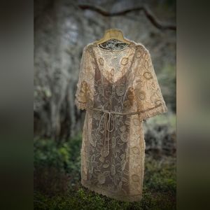 Beautiful Plenty by Tracy Reese Crochet Lace Dress